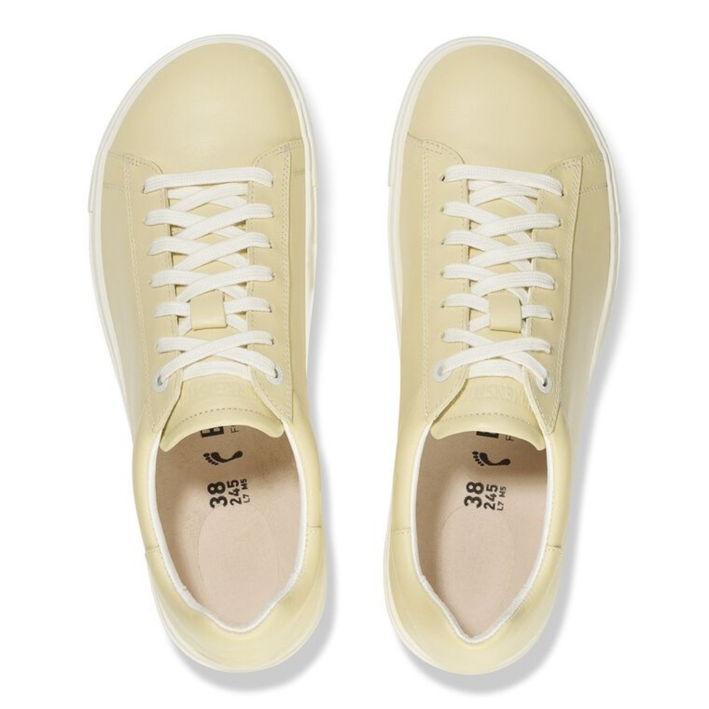 Birkenstock Butter Yellow Leather Sneakers